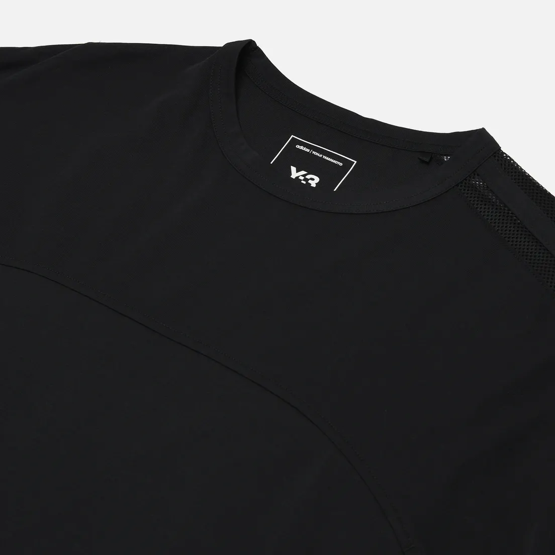 Y-3 Мужской лонгслив Mesh 3-Stripes