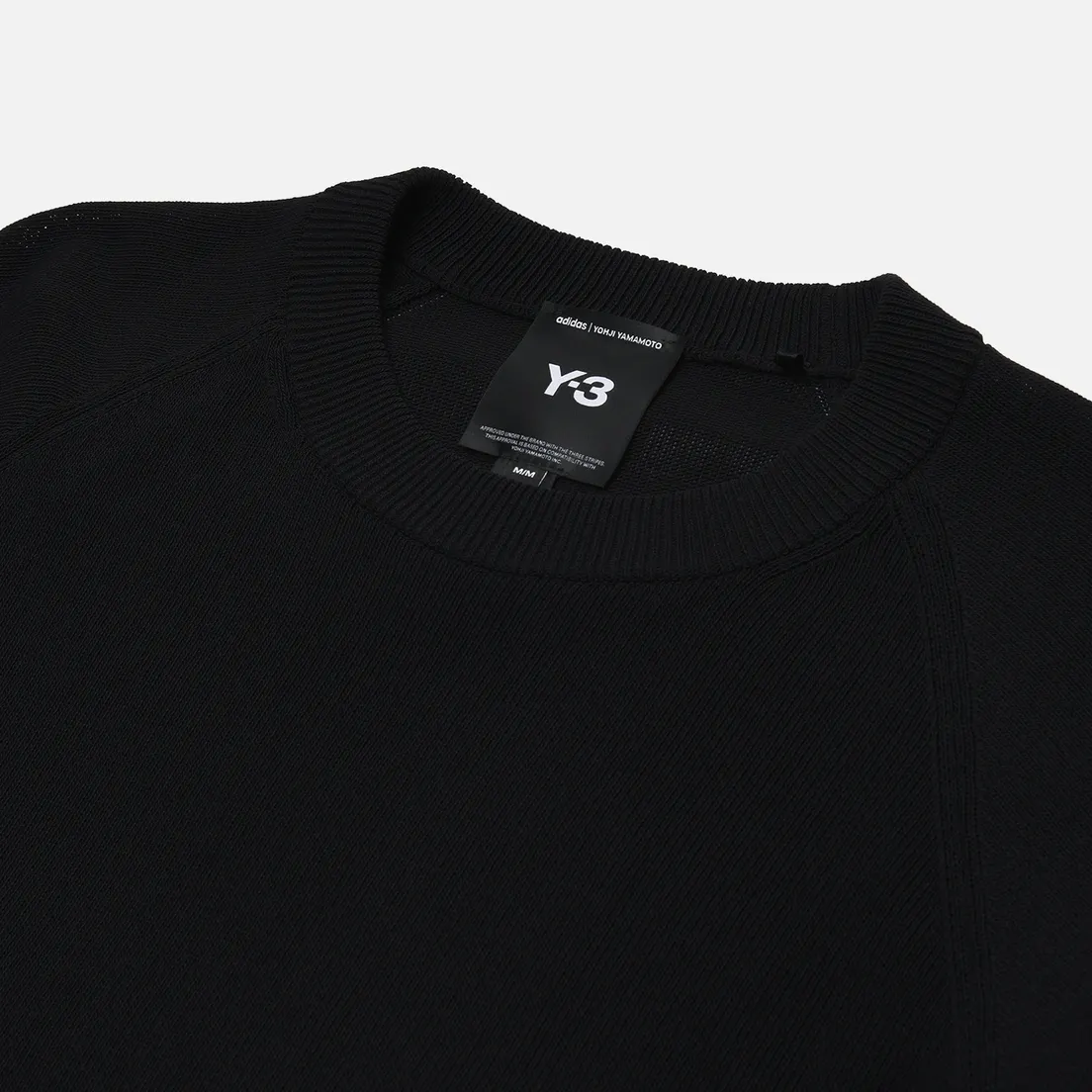 Y-3 Мужская толстовка Logo Knit Crew
