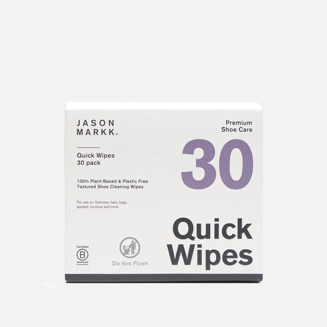 Jason Markk Набор салфеток для чистки обуви Quick Wipes 30-Pack