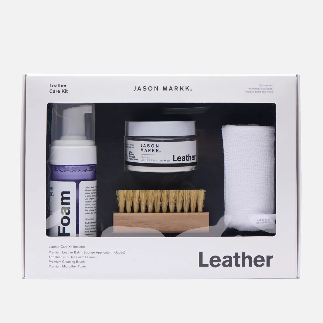 Jason Markk Набор для ухода за обувью Leather Care Kit