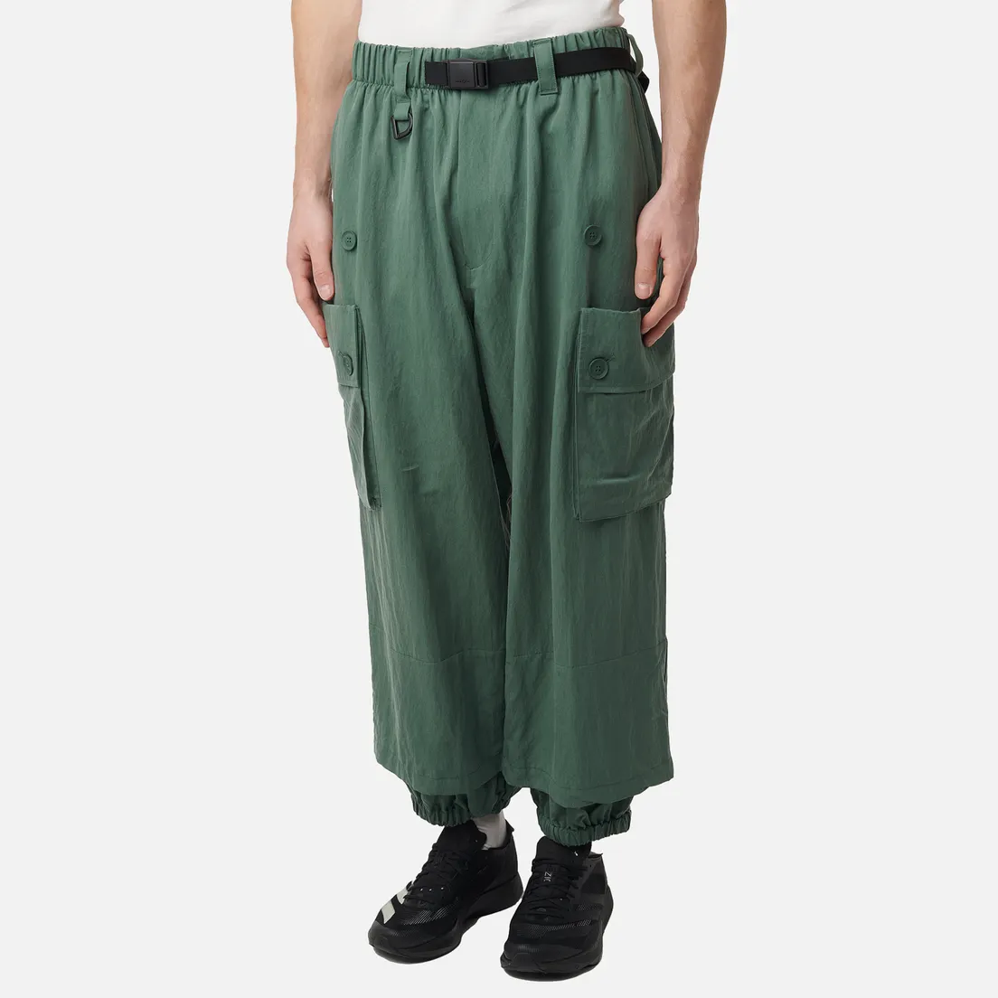 Y-3 Мужские брюки Washed Twill Cargo Cuff
