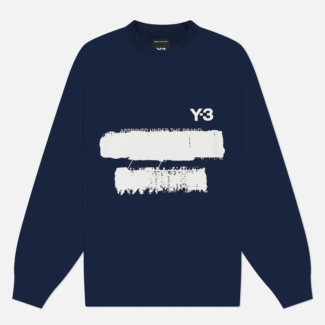 Y-3 Мужская толстовка Graphic Noise Crew