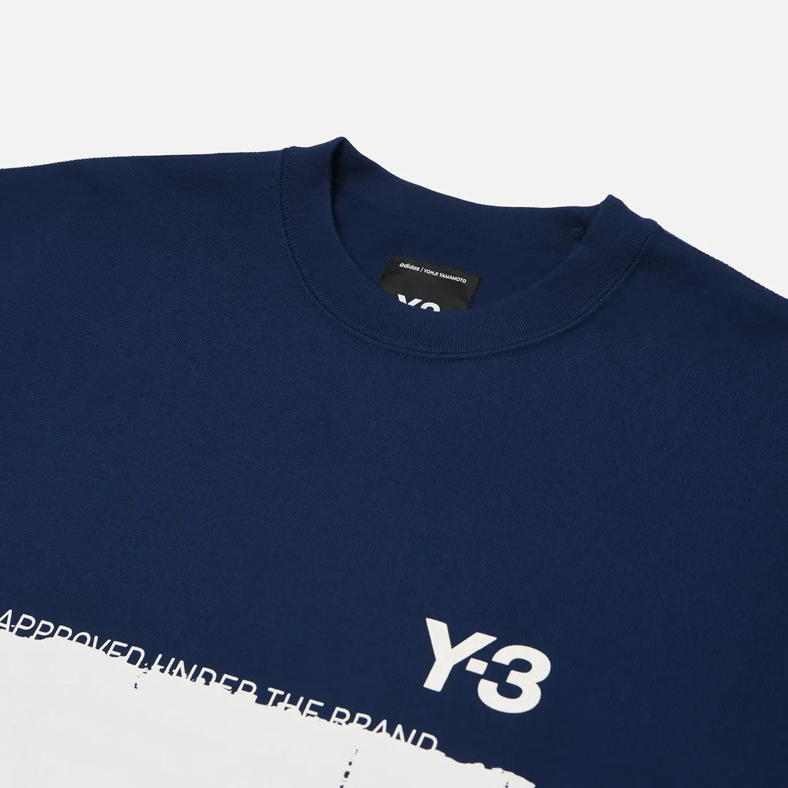 Y-3 Мужская толстовка Graphic Noise Crew