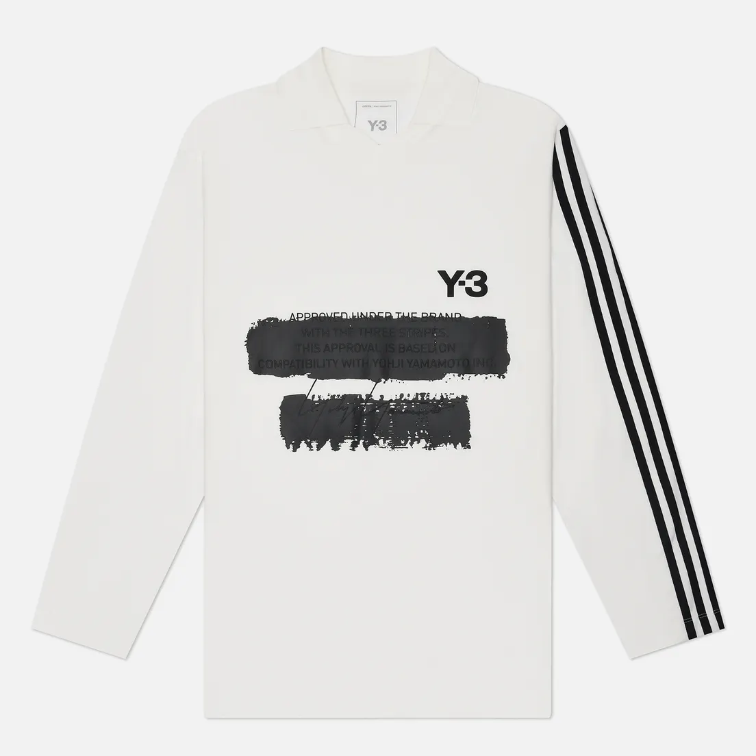 Y-3 Мужской лонгслив Graphic Logo