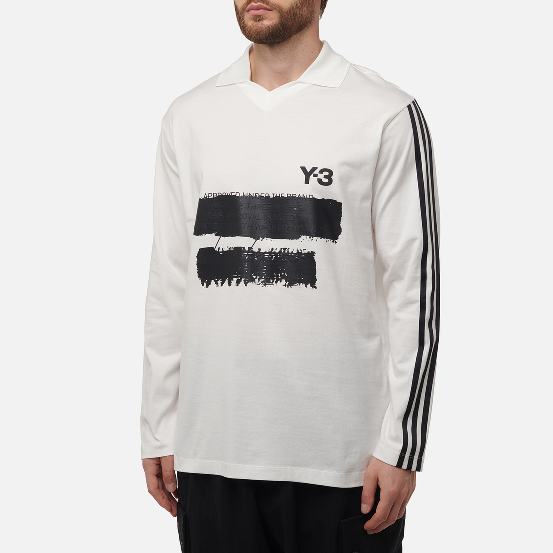 Y-3 Мужской лонгслив Graphic Logo