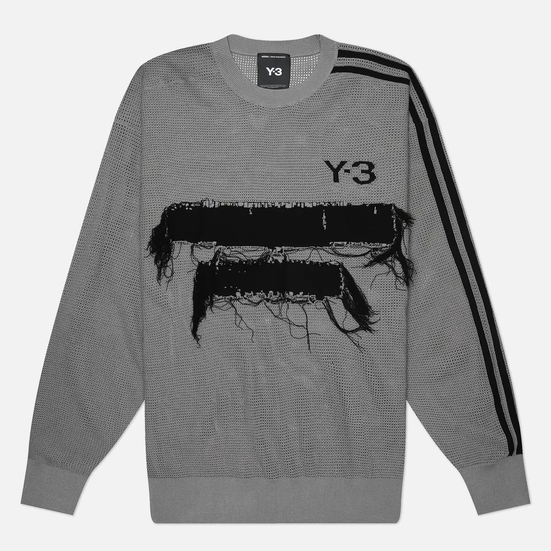 Y-3 Мужской свитер Graphic Knit Crew