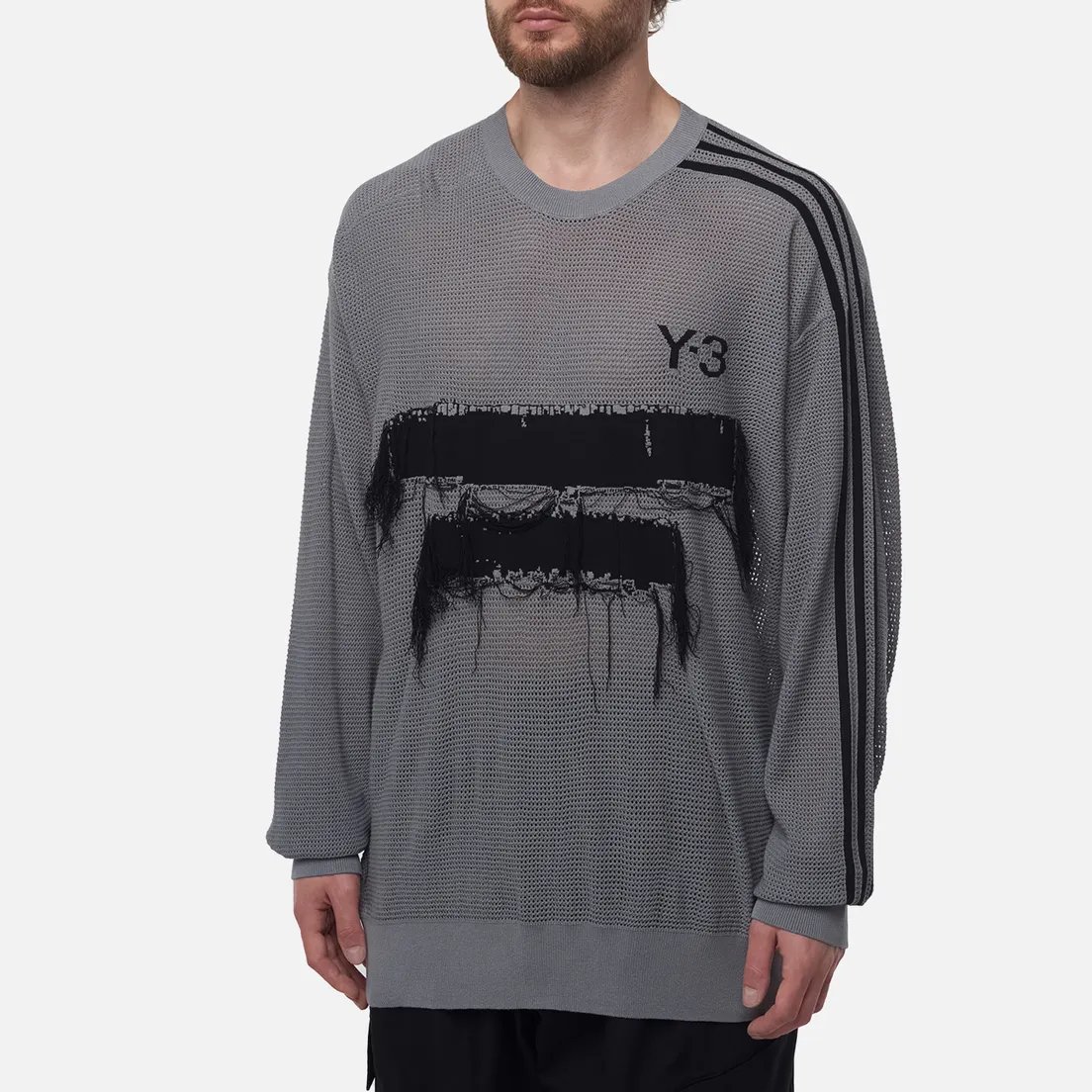 Y-3 Мужской свитер Graphic Knit Crew