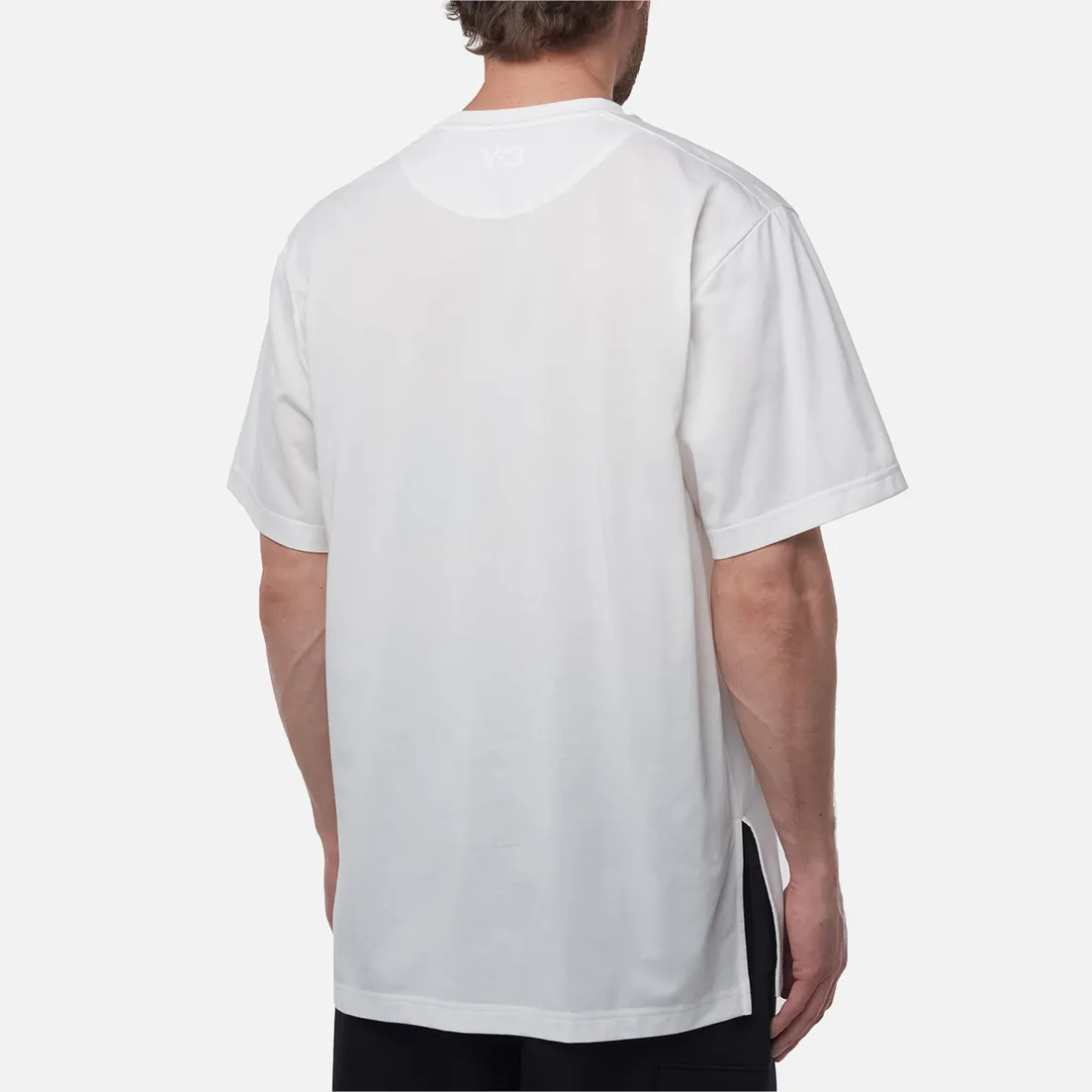 Y-3 Мужская футболка Premium Double-Layer Panel