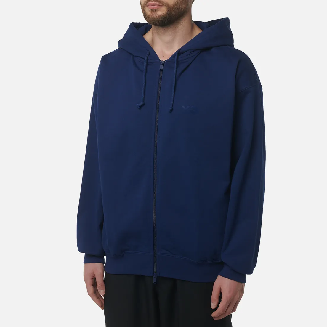 Y-3 Мужская толстовка French Terry Zip Hoodie