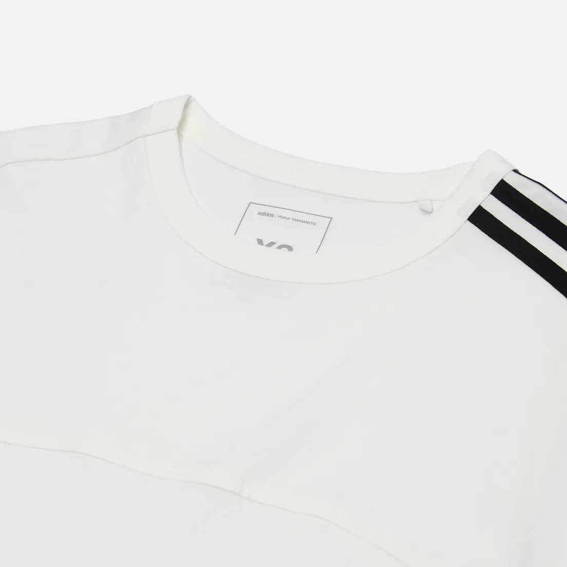 Y-3 Мужская футболка Matte Satin 3-Stripes