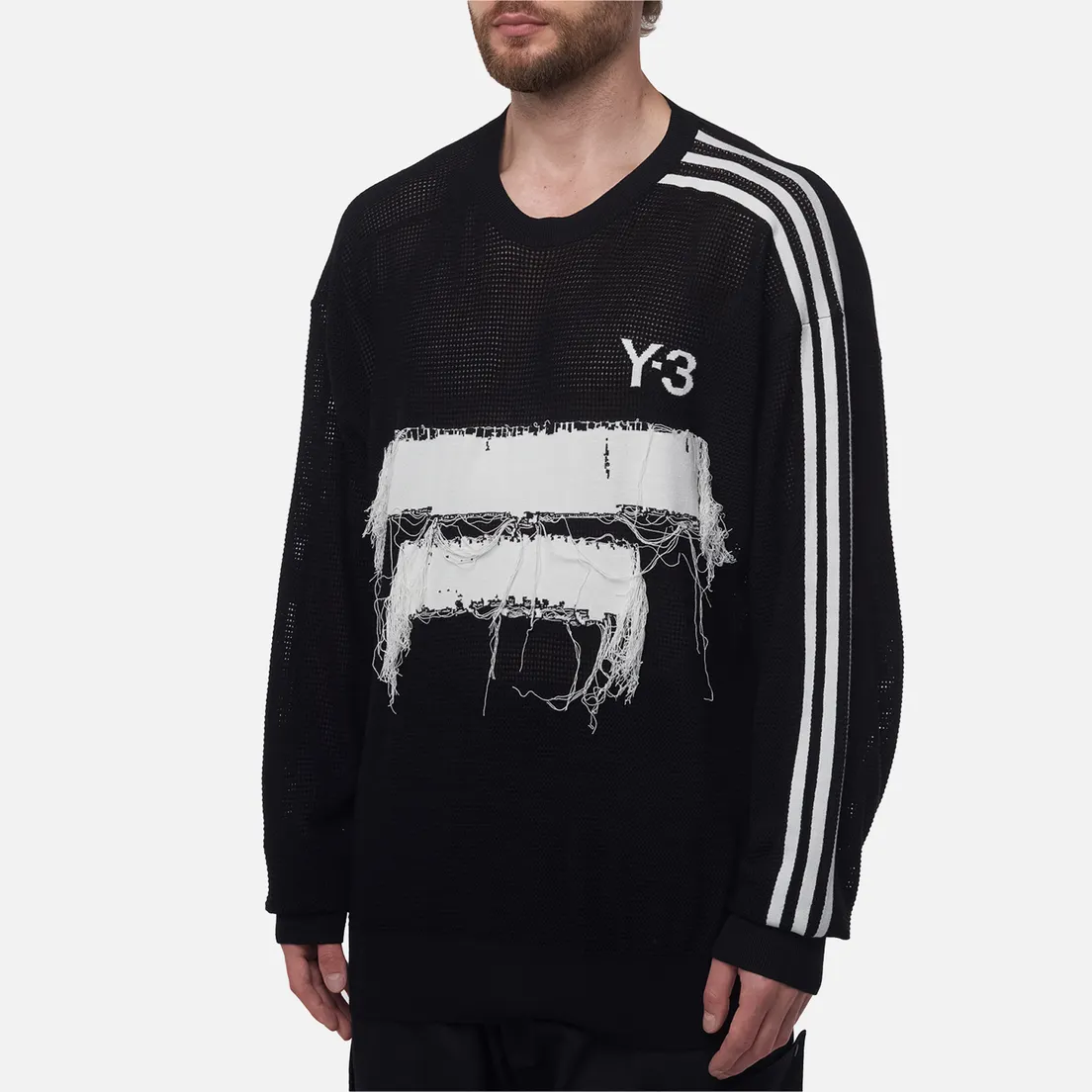 Y-3 Мужской свитер Graphic Knit Crew
