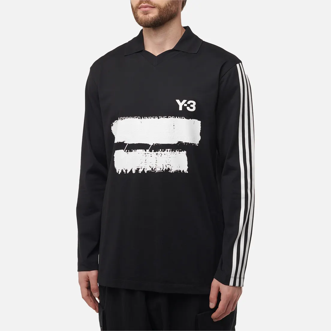 Y-3 Мужской лонгслив Graphic Logo
