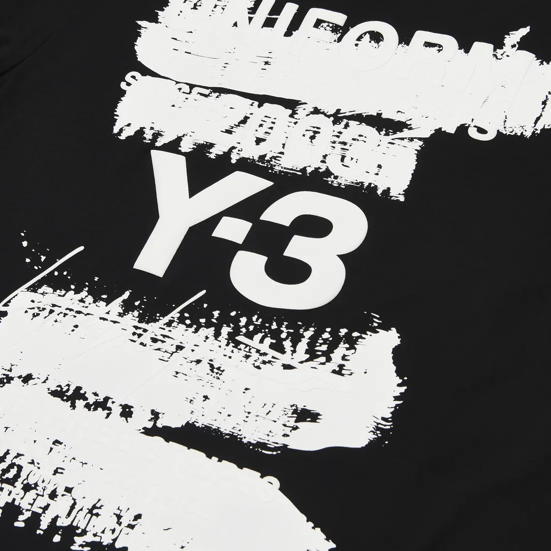 Y-3 Мужской лонгслив Graphic Noise Back