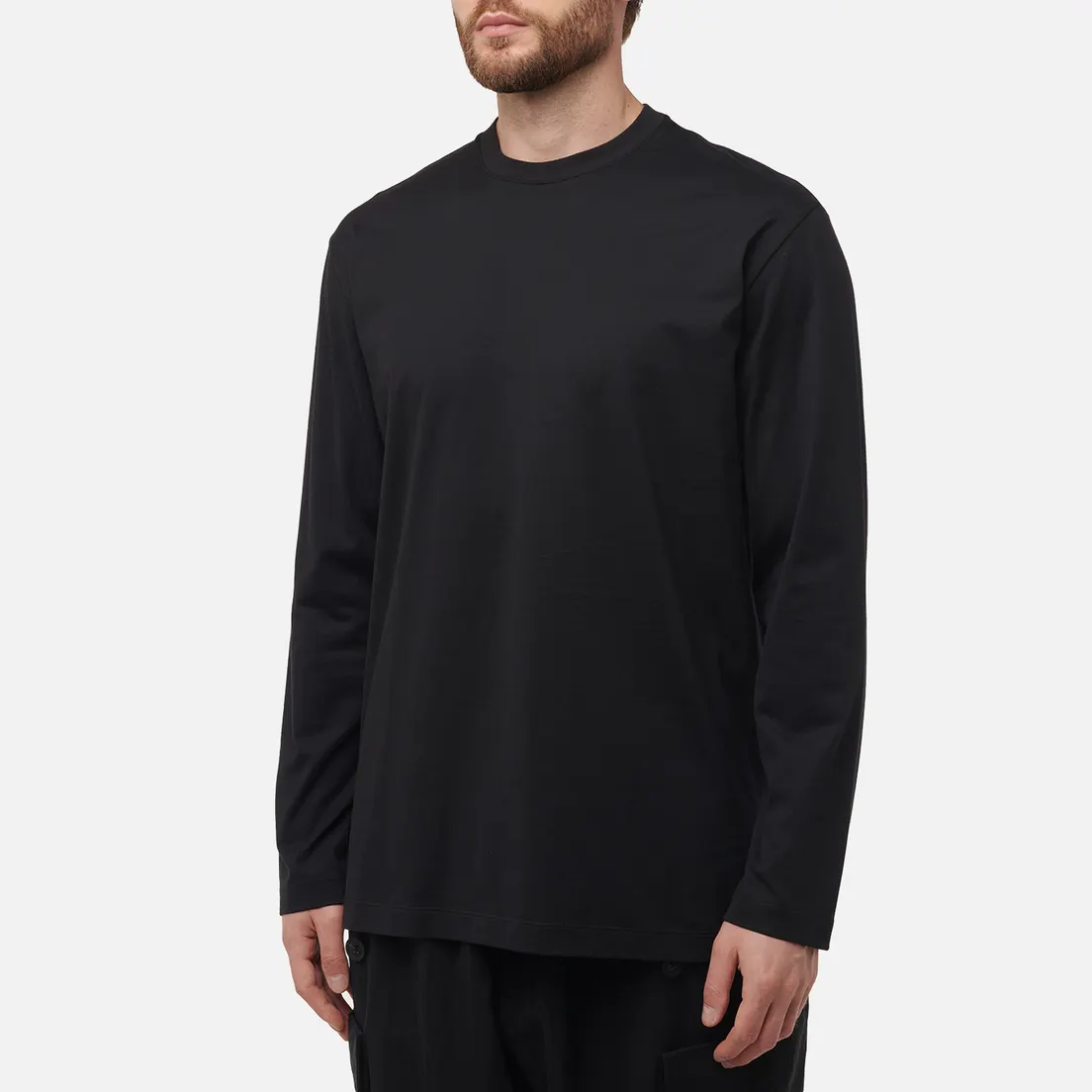 Y-3 Мужской лонгслив Graphic Noise Back