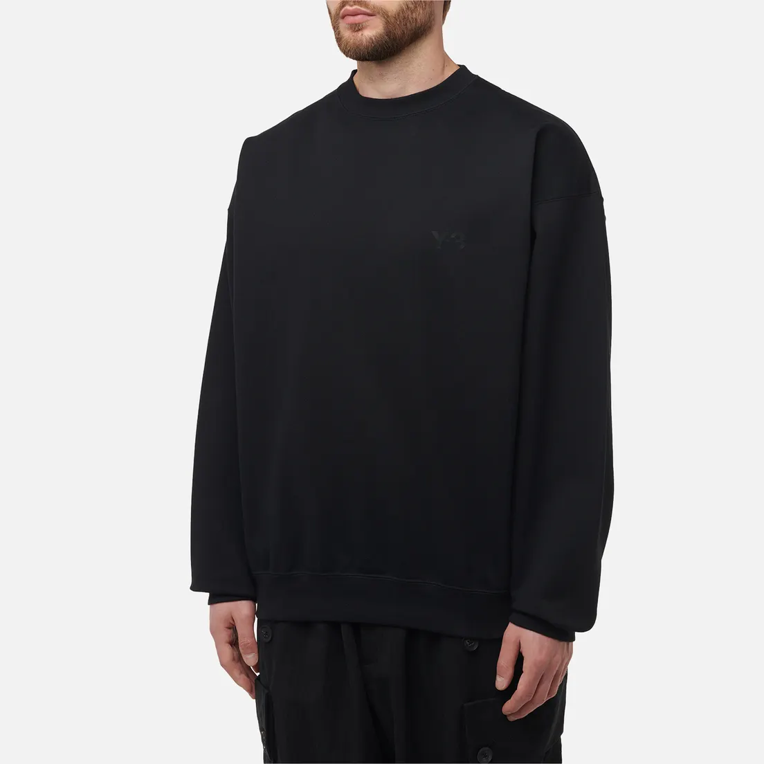 Y-3 Мужская толстовка French Terry Crew