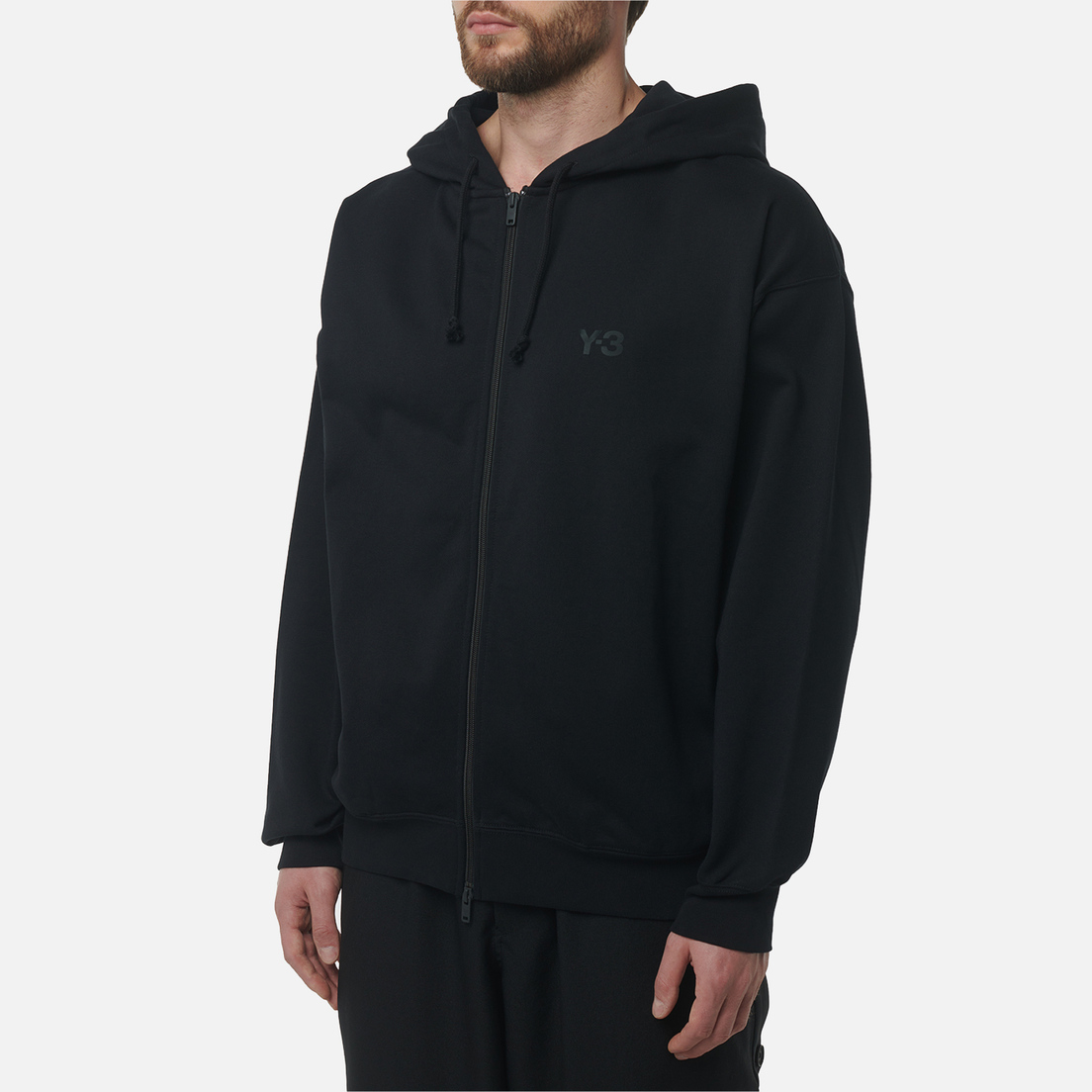 Y-3 Мужская толстовка French Terry Zip Hoodie