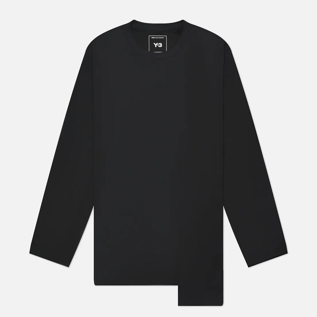 Y-3 Мужской лонгслив Premium Double-Layer Panel