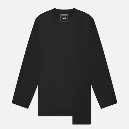  Brandshop Мужской лонгслив Y-3 Premium Double-Layer Panel, цвет чёрный, размер L