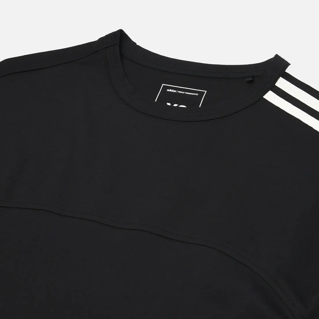 Y-3 Мужской лонгслив Matte Satin 3-Stripes