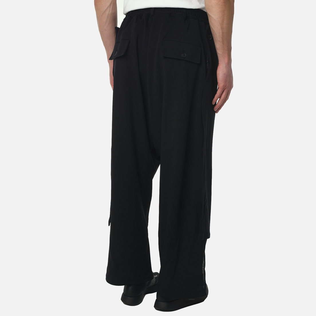 Y-3 Мужские брюки Mesh 3-Stripes Panels Track