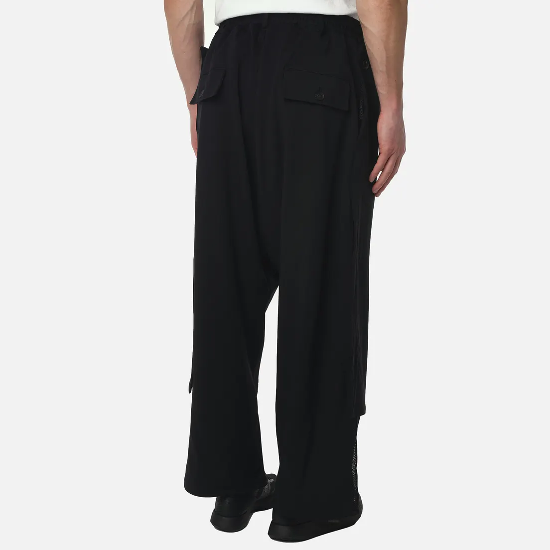 Y-3 Мужские брюки Mesh 3-Stripes Panels Track