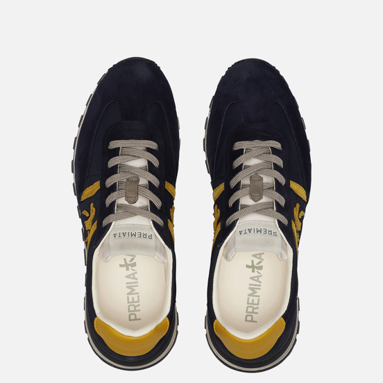 Мужские кроссовки Premiata Johnlow 5065 Dark Navy