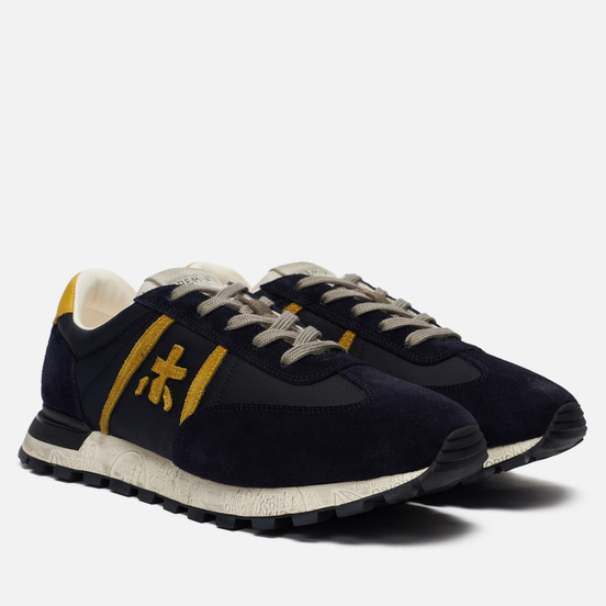 Мужские кроссовки Premiata Johnlow 5065 Dark Navy