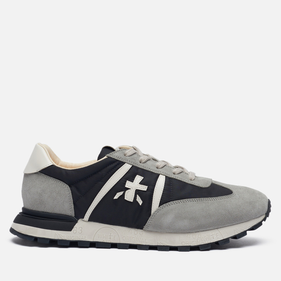 Мужские кроссовки Premiata Johnlow 5184 Grey/Black