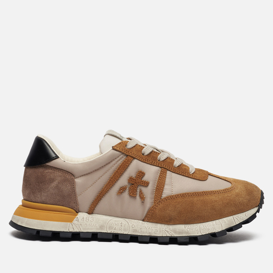 Женские кроссовки Premiata Johnlow-d 5070 Brown/Beige