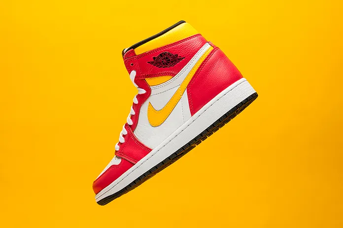 Air Jordan 1 Retro High OG Light Fusion Red