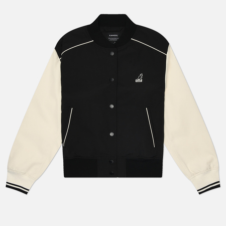   Brandshop Женская куртка бомбер Kangol Retrocore Varsity, цвет чёрный, размер S