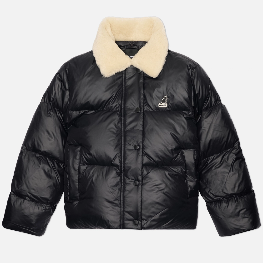 Kangol Женский пуховик Shearling Collar Down