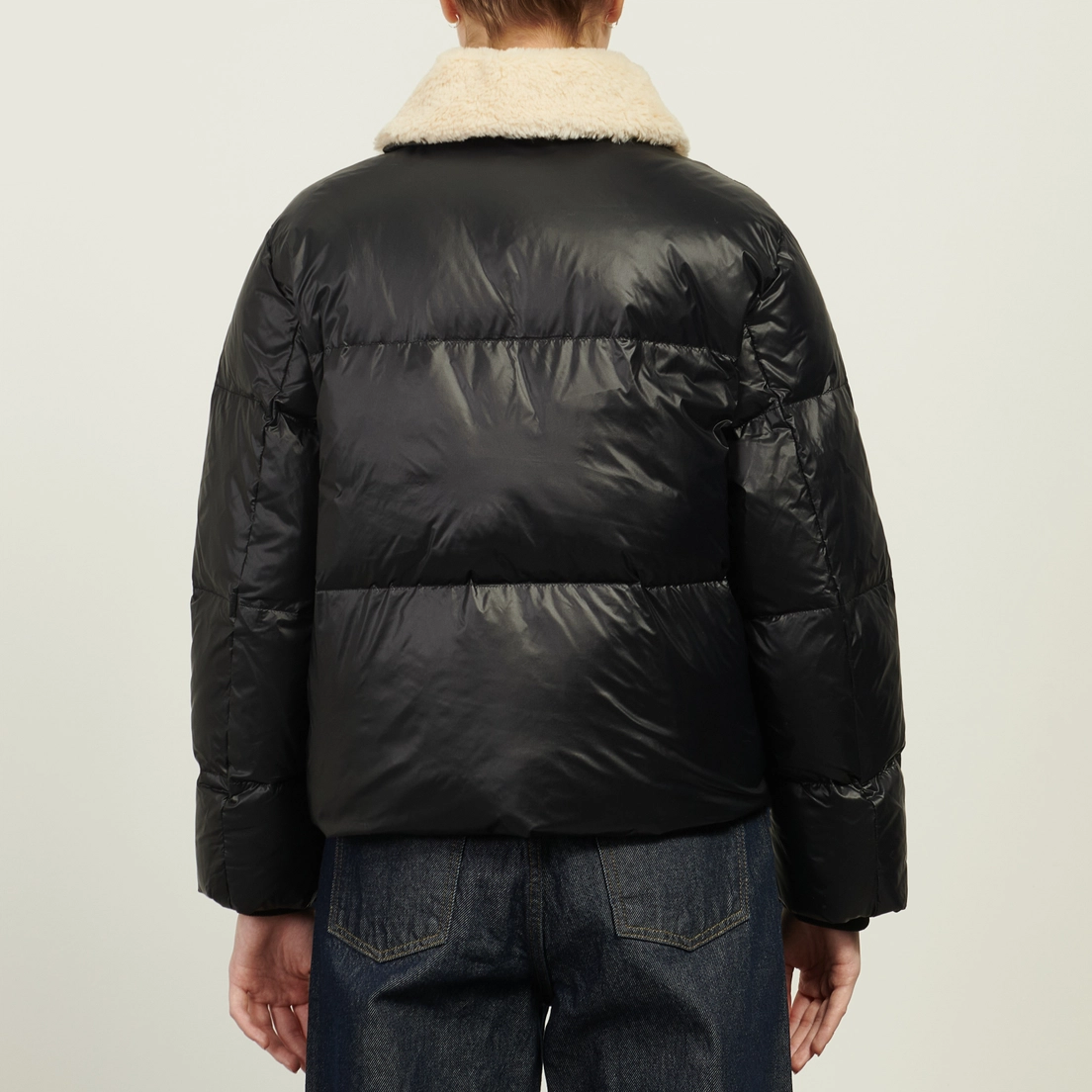 Kangol Женский пуховик Shearling Collar Down