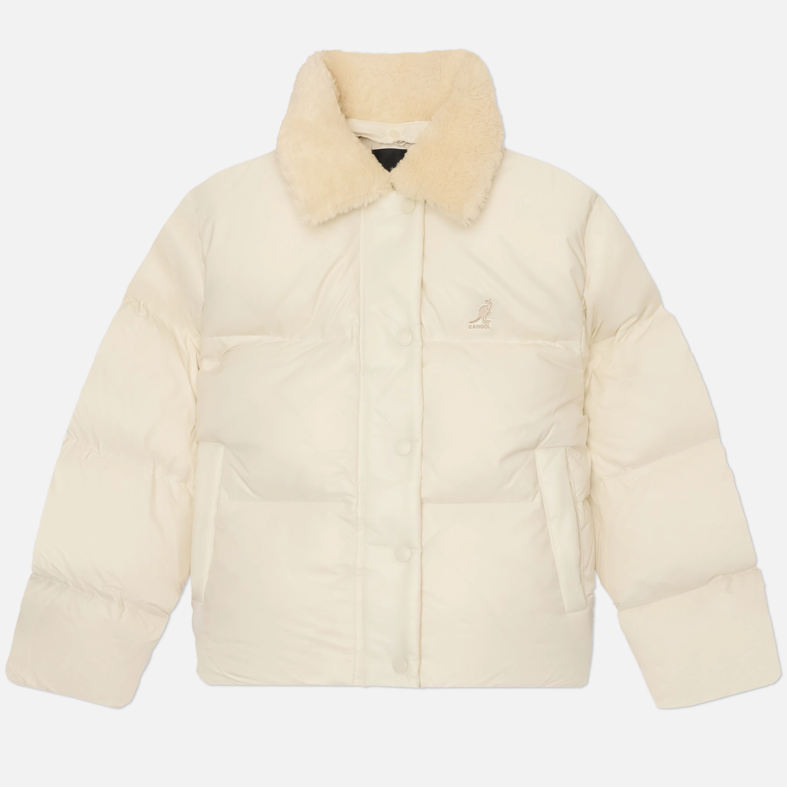 Kangol Женский пуховик Shearling Collar Down