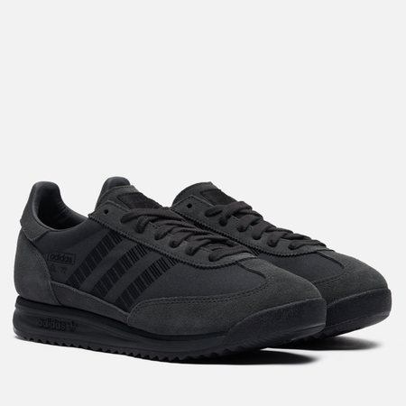 Мужские кроссовки adidas Originals SL 72 RS, цвет чёрный, размер 42.5 EU