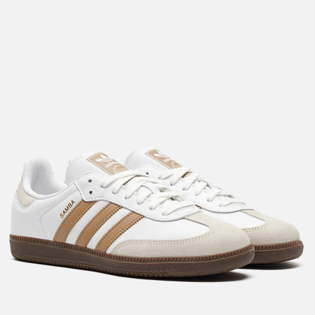 Кроссовки adidas Originals Samba OG, цвет белый, размер 40.5 EU