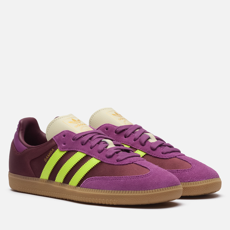 Кроссовки adidas Originals Samba OG, цвет фиолетовый, размер 40 EU