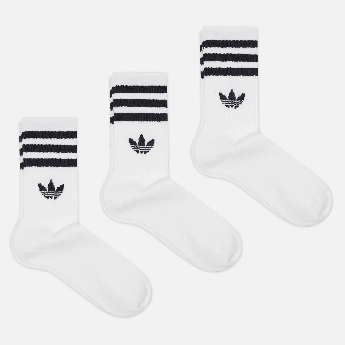 adidas Originals Комплект носков 3-Stripes Crew 3-Pack