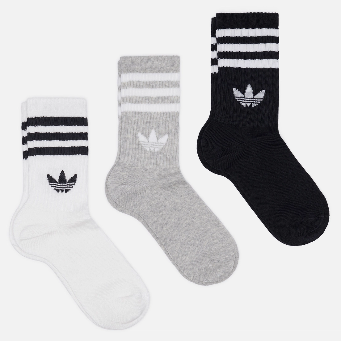 adidas Originals Комплект носков 3-Stripes Crew