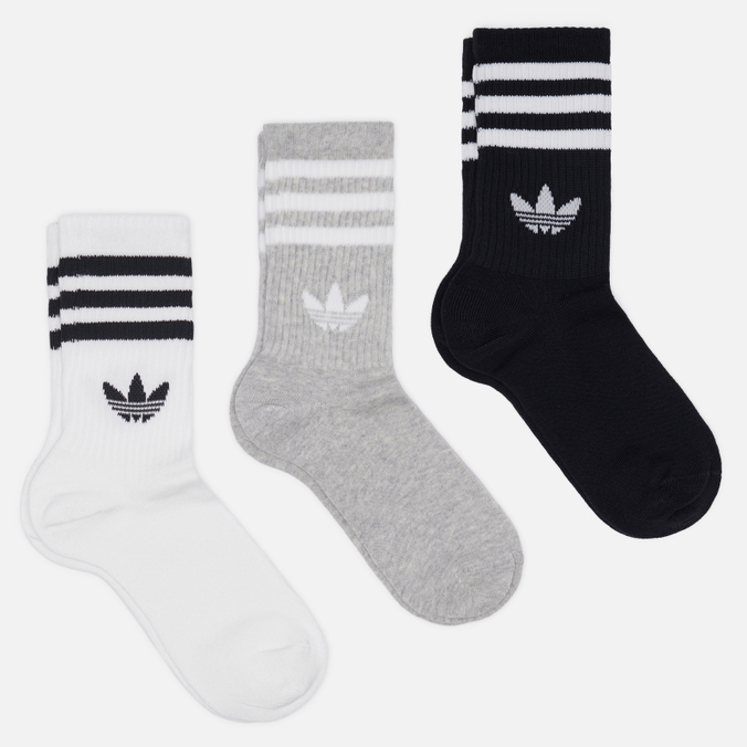 Комплект носков adidas 3-Stripes Crew