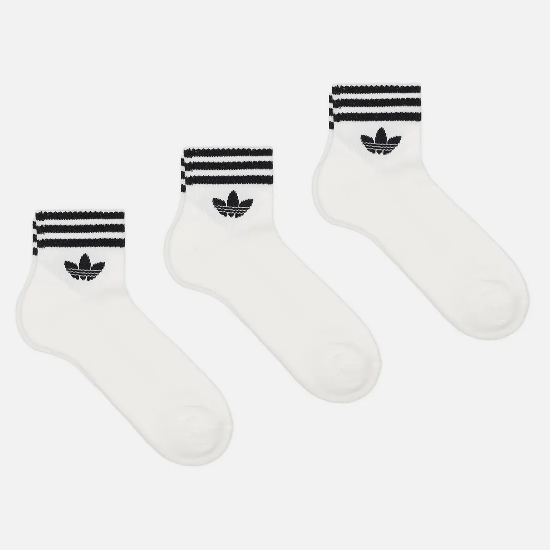 adidas Originals Комплект носков 3-Stripes Ankle 3-Pack