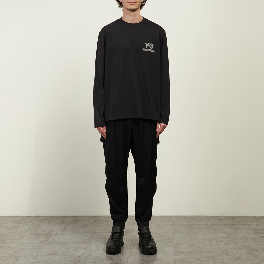 Y-3 Мужской лонгслив x Neighborhood Logo