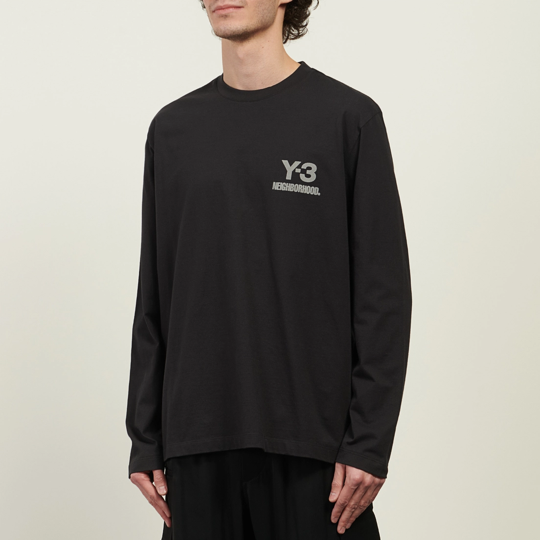 Y-3 Мужской лонгслив x Neighborhood Logo