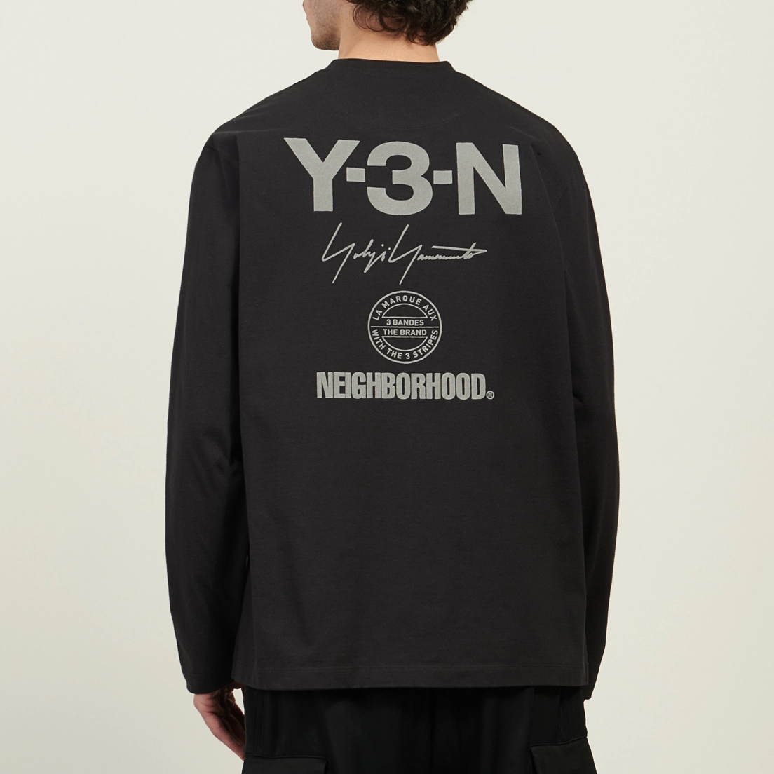 Y-3 Мужской лонгслив x Neighborhood Logo