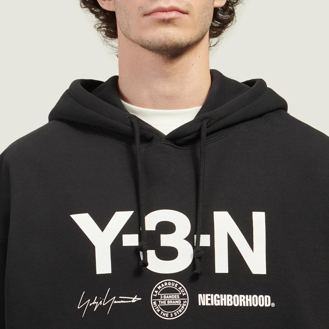 Y-3 Мужская толстовка x Neighborhood Graphic Hoodie