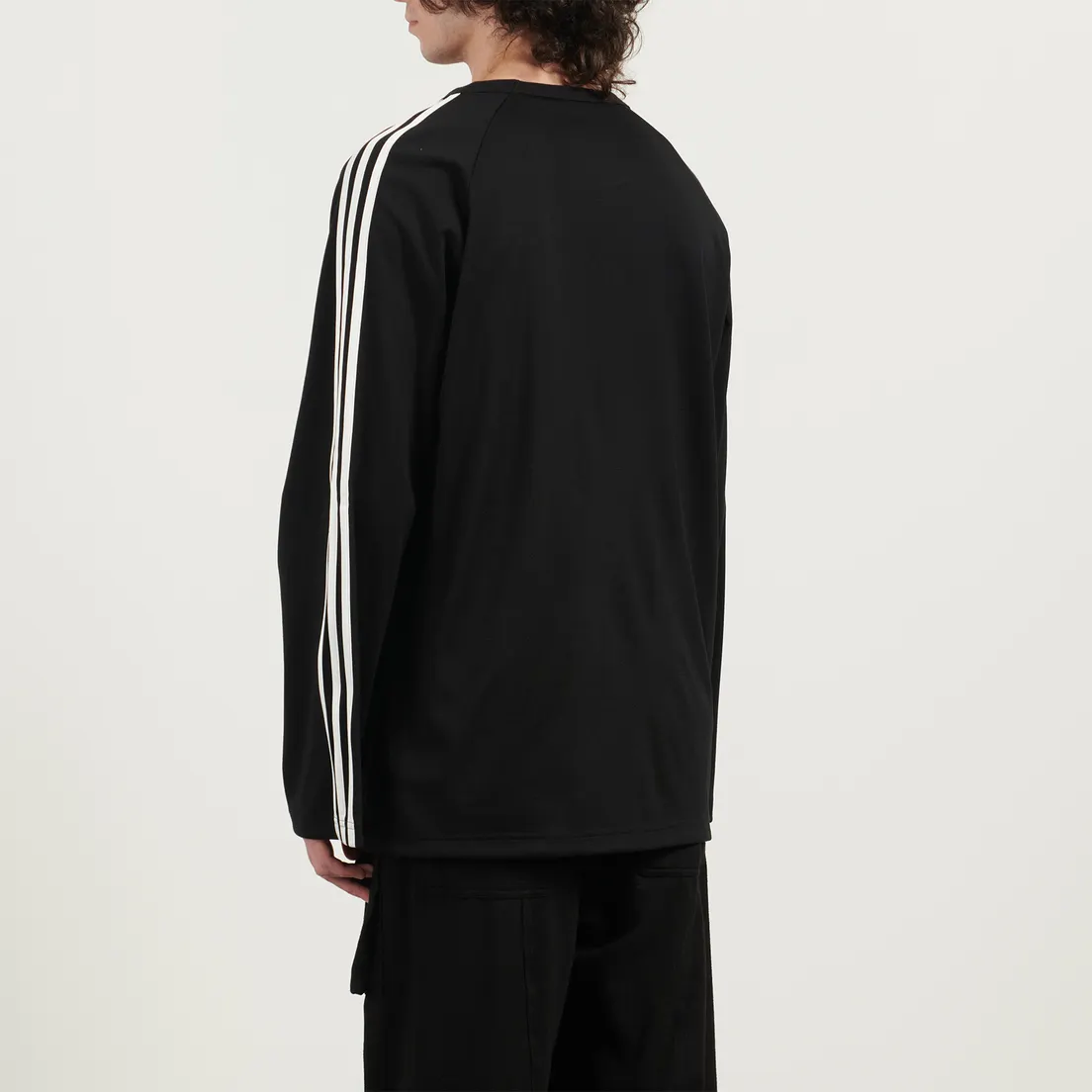 Y-3 Мужской лонгслив Wire 3-Stripes