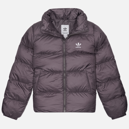 Женский пуховик adidas Originals Short Puffer, цвет серый, размер XS