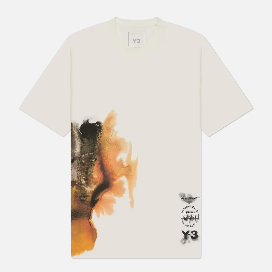 Y-3 Мужская футболка Graphic Amber Ink