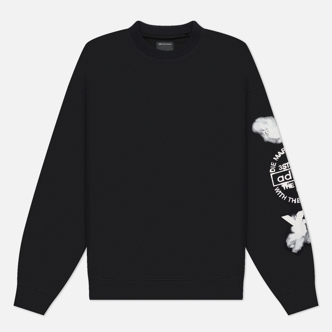 Мужская толстовка Y-3 Graphic Stacked Logo Crew