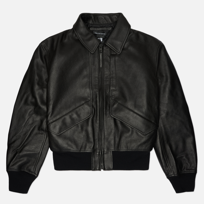 Мужская куртка бомбер Y-3 Leather Regular